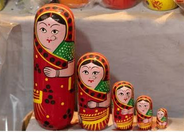 German dolls ser, Dadi doll set, made by wood
