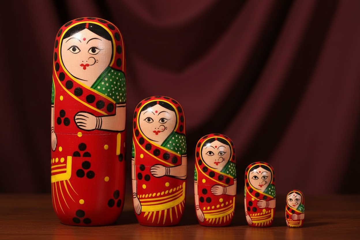 German dolls ser, Dadi doll set, made by wood