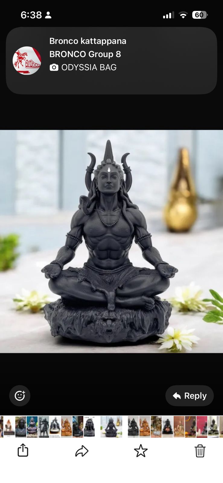 Lord Shiva Shiv ji beautiful statue or Home and Office, Vastu, Car Dashboard, Gifting