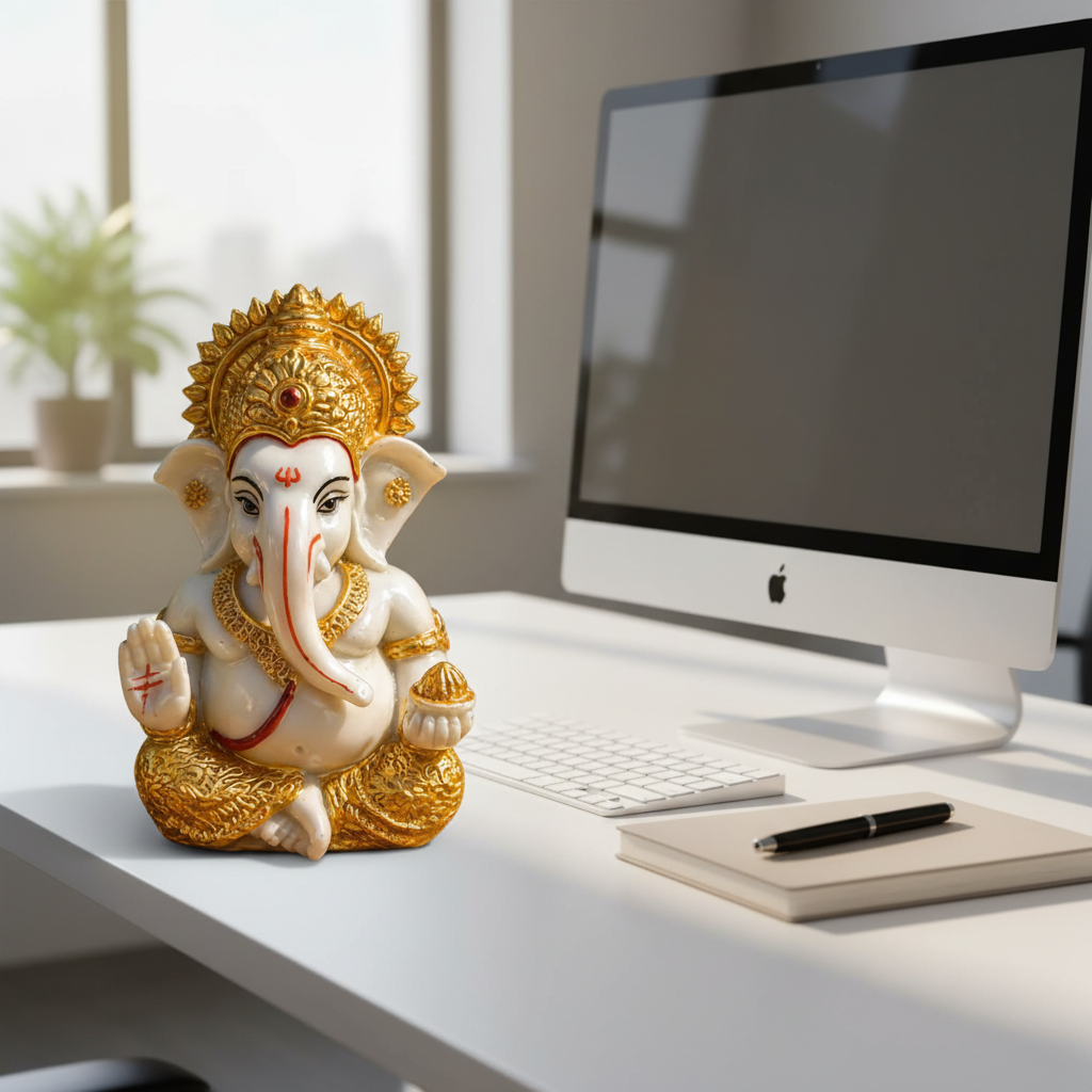Divine Blessings Lord Ganesha Idol – Prosperity, Success & Protection