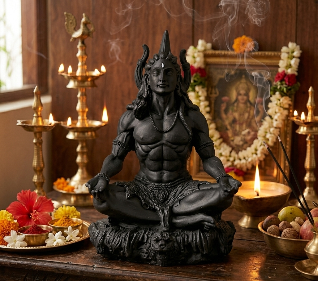 Lord Shiva Shiv ji beautiful statue or Home and Office, Vastu, Car Dashboard, Gifting