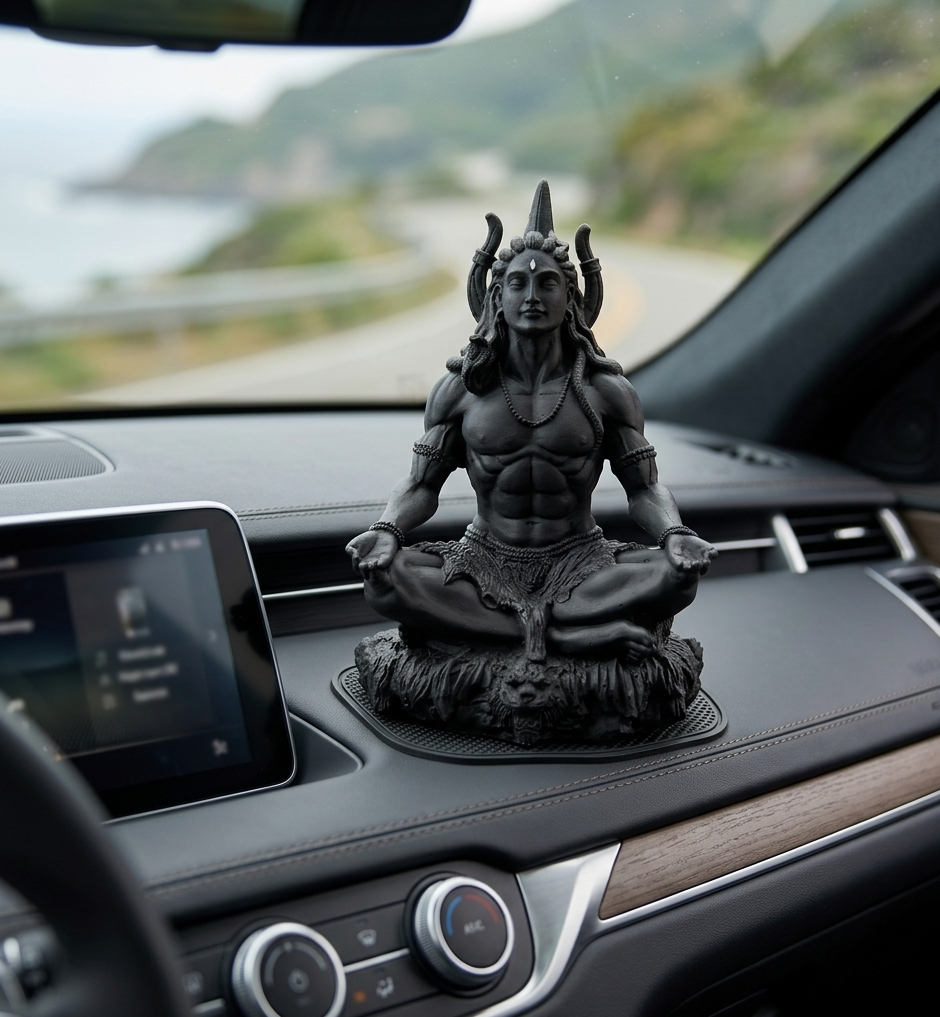 Lord Shiva Shiv ji beautiful statue or Home and Office, Vastu, Car Dashboard, Gifting